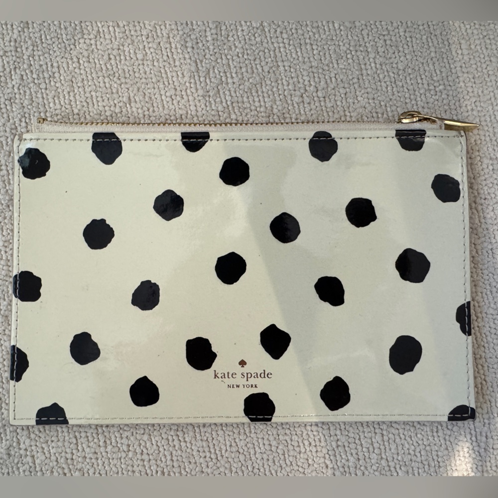 Kate Spade Polka Dot Pencil Pouch